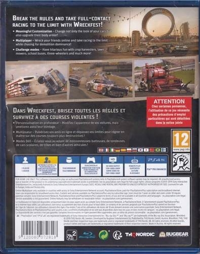 Wreckfest - Drive hard die fast - PS4 (B Grade) (Genbrug)
